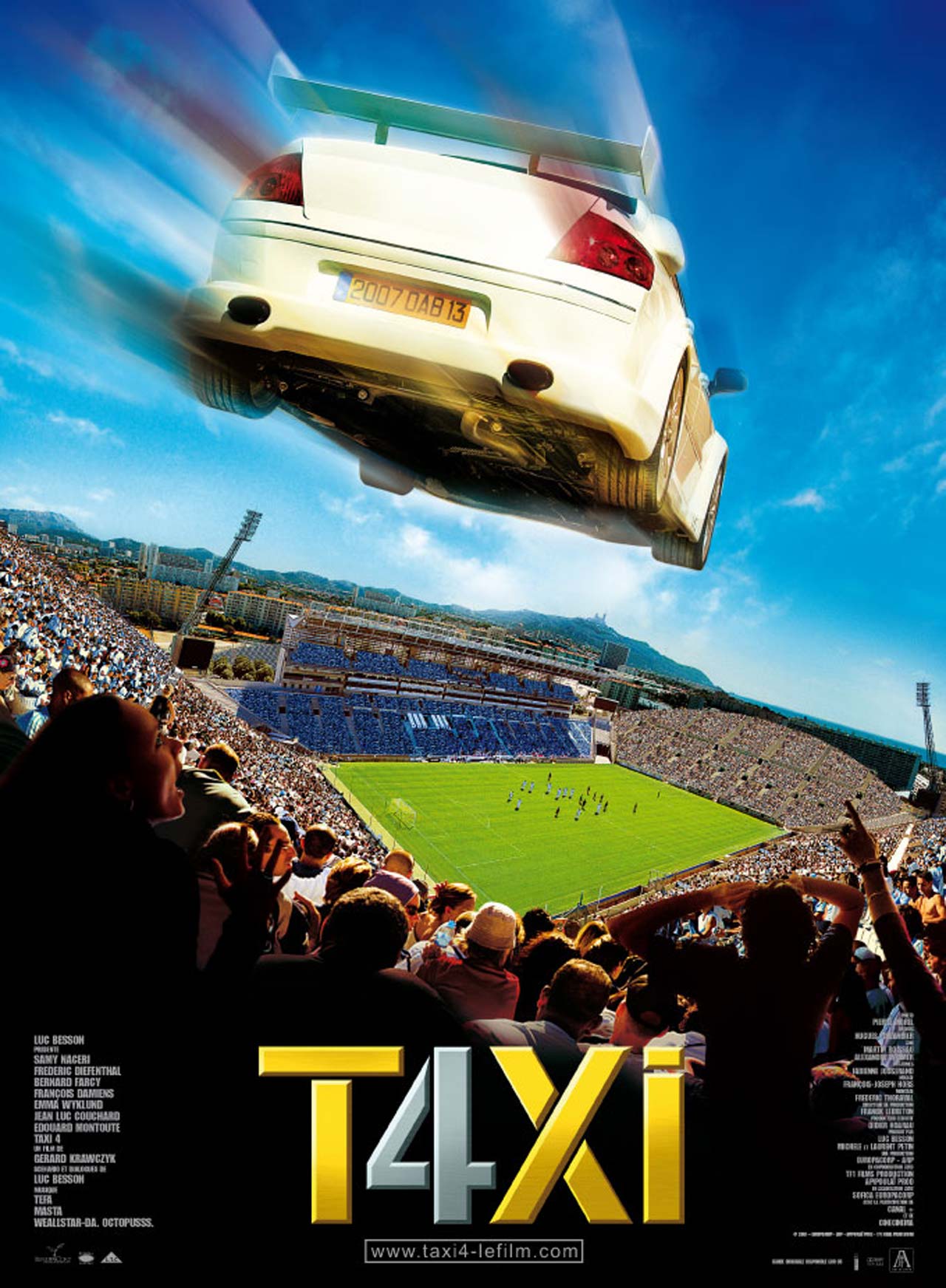 Taxi 4 (2007) แท็กซี่ 4 ซิ่งระเบิด บ้าระห่ำ - ดูหนังออนไลน