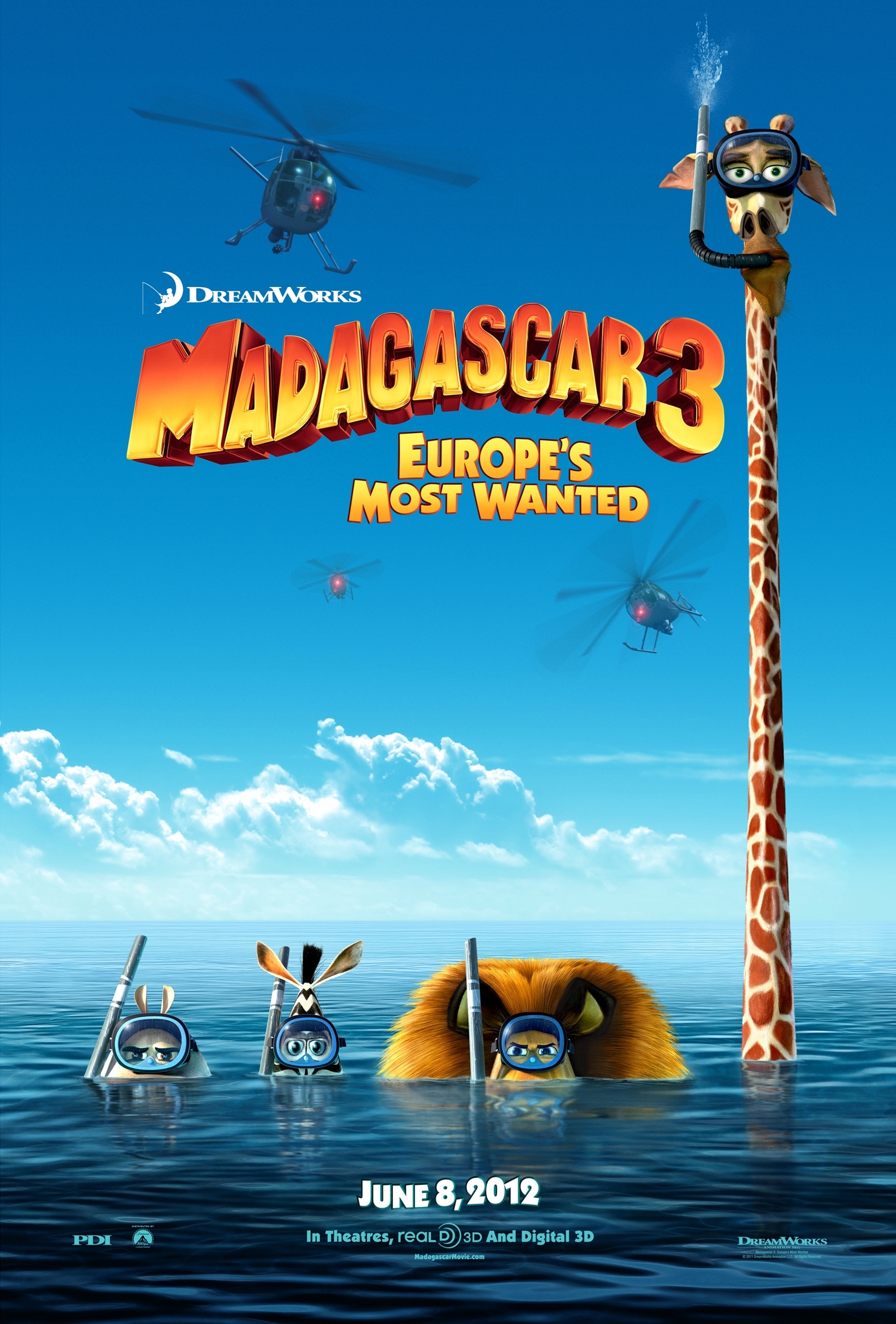 Madagascar 3 Europe’s Most Wanted (2012) มาดากัสการ์ 3 ข้ามป่าไปซ่าส์ยุโรป - ดูหนังออนไลน