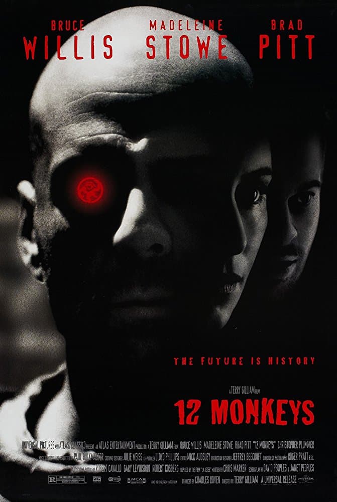 Twelve Monkeys 12 (1995) มังกี้ส์ 12 ลิงมฤตยูล้างโลก - ดูหนังออนไลน