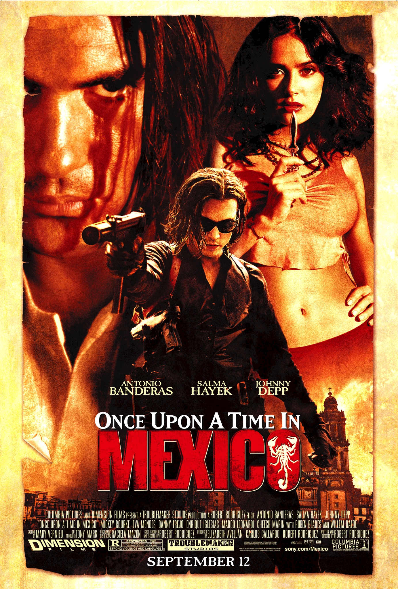 Once Upon a Time in Mexico (2003) เพชฌฆาตกระสุนโลกันตร์