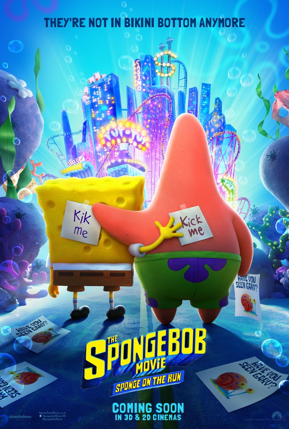 The SpongeBob Movie Sponge on the Run (2020) สพันจ์บ็อบ ผจญภัยช่วยเพื่อนแท้ - ดูหนังออนไลน